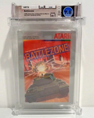 BATTLEZONE Atari 2600 Video Game WATA Graded 7.5 A+ Brand New FACTORY SEALED - Image 1 of 4