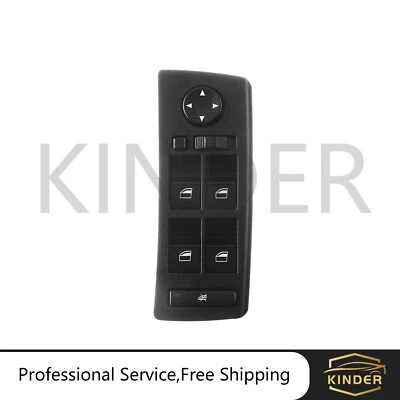 For BMW X5 E53 2001-2006 Power Window Switch w/ Auto Dimming Mirrors 61316962506 - Image 1 of 4