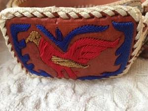 Southwestern Mexican Handcrafted Leather Belt - Picture 1 of 4