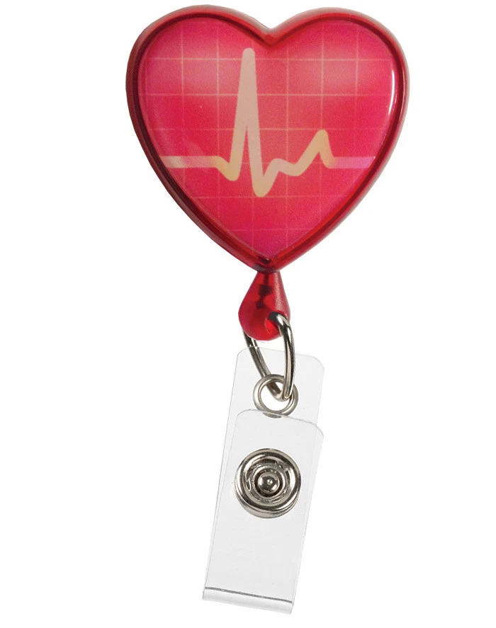 Porta Identificación MEDICAL Retracteze™ ECG Corazón Modelo S13 Envío Gratis Foto 1 de 1