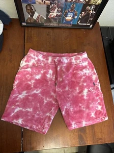 Pantalones cortos informales de salón Polo Ralph Lauren talla L para hombre 9" algodón rosa - Imagen 1 de 6