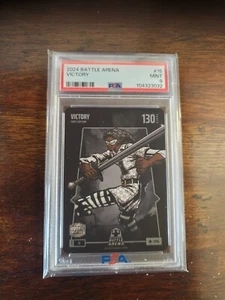 2024 Bo Jackson Battle Arena Victory Victor Wembanyama Steel #15 PSA 9 Rookie RC - Picture 1 of 2