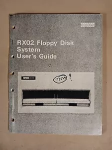 Digital Equipment Corporation (DEC) RX02 Floppy Disk System User's Guide - Picture 1 of 4