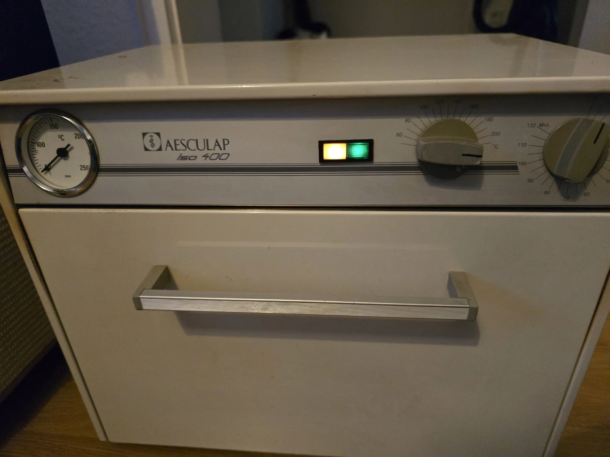 Heißluftsterilisator 50-200°C, 300W – Für Nagelstudio, Fußpflege & Tattoo