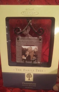 Hallmark Andenken Der Stammbaumschmuck Generationen Fotohalter 2002 - Bild 1 von 5