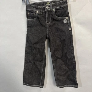 Akademiks Boys Black Jeans Straight Leg 4T - Picture 1 of 12
