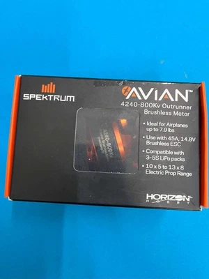 Spektrum Avian 4240-800Kv Outrunner Motor - Image 1 of 4