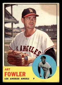 Art Fowler 1963 Topps #454a Los Angeles Angels - Foto 1 di 2