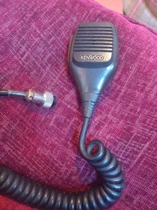 Microphone MIC à main dynamique KENWOOD 8 broches MC-43S ORIGINAL JAPON - Photo 1/5