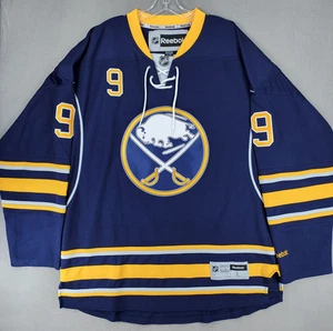 Maglia Evander Kane Buffalo Sabres NHL taglia L hockey licenza ufficiale Reebok 9 - Foto 1 di 9