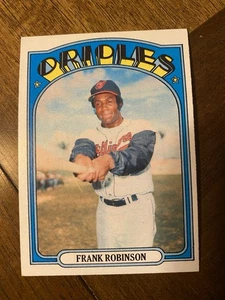 1972 topps baseball frank robinson Card #100 EX/NM - Picture 1 of 3