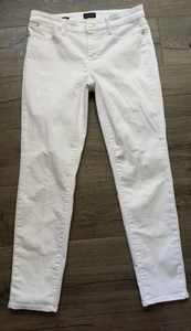 Talbots Slim Ankle Jeans Women Size 6 White EUC - Picture 1 of 9