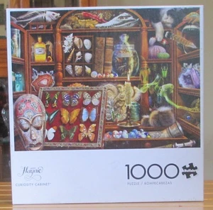 CURIOSITY CABINET BY JEFF HAYNIE - Complete - BUFFALO GAMES PUZZLE - Imagen 1 de 2