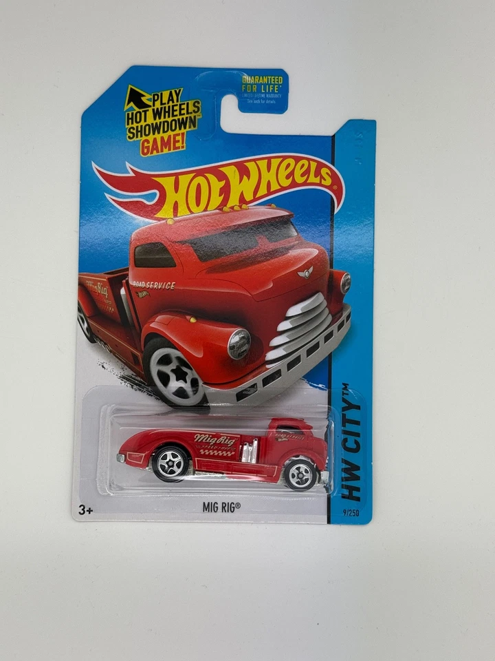 Hot Wheels Mig Rig 2014 rojo - HW City #9/250 Foto 1 de 1