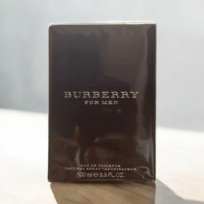 Burberry for Men by Burberry Eau De Toilette Spray Colonia 3.3 OZ 1 Paquete (NUEVO) Foto 1 de 4
