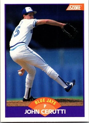 1989 Score - #304 John Cerutti - Image 1 of 2