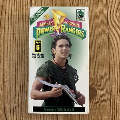 Mighty Morphin Power Rangers: Green With Evil Part 5 (VHS, 1994) TV Show MMPR - Image 1 of 4