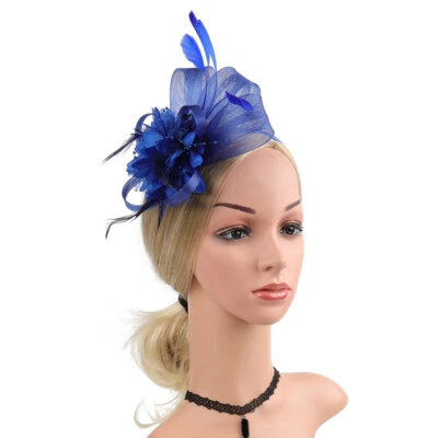 Diadema Fascinador Boda Grande Aliceband Mujer Damas Día Carreras Royal Ascot⇓ Foto 1 de 4