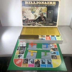 Vintage 1973 BILLIONAIRE Board Game by Parker Brothers - COMPLETE! - Picture 1 of 12