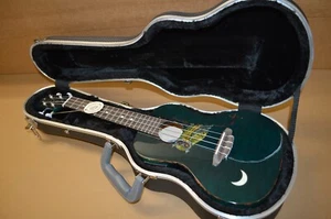 Luna Owl Quilt Maple Acoustic Electric Concert Ukulele w/Case -Brand New B-Stock - Picture 1 of 10