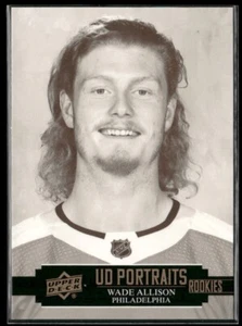 2021-22 Upper Deck UD Portraits Wade Allison Philadelphia Flyers #P-61 - Picture 1 of 2