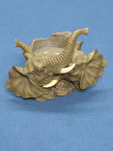 ELEFANT Teelicht Kerzenhalter 4" x 4" x 4" - Bild 1 von 5