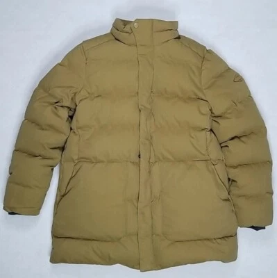 Abrigo Chaqueta Parka Merrell Terrain Algodón Puffer Para Mujer Talla M Arena Foto 1 de 4