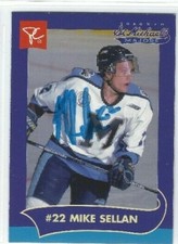 2000-01 Toronto St. Michael's Majors (OHL) Mike Sellan (autograph)