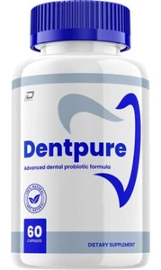 (1 Pack) Dentpure Dental Support Capsules, Dent pure Natural Tooth & Gum - Picture 1 of 3