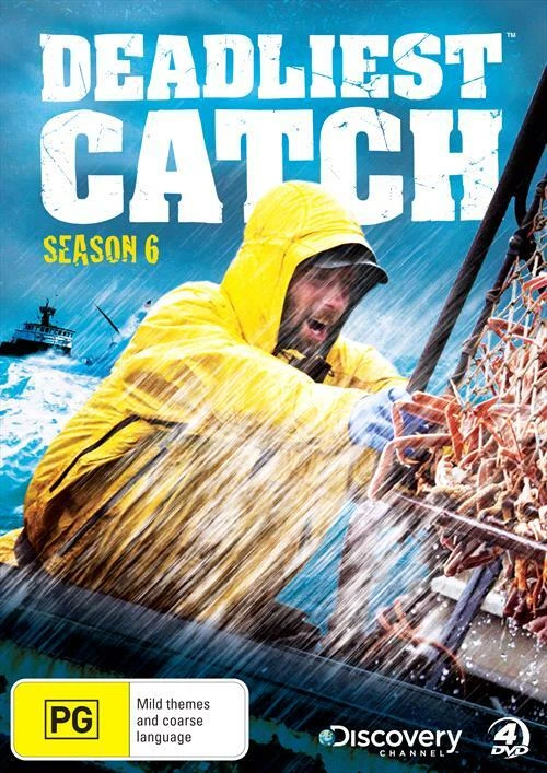 Deadliest Catch: Season 6 (DVD, 2010, 4 Discs) Mike Rowe, Sig Hansen - Image 1 of 1