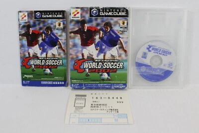 Jikkyo World Soccer 2002 Jikkyou Nintendo GameCube NGC GC Japan Import US Seller - Image 1 of 4