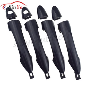 Manija de puerta exterior negra delantera trasera derecha derecha para Kia Picanto 2011 2012-2016 - Imagen 1 de 44