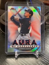 2022 Topps Finest Jarren Duran RC Aura of Excellence (L256)