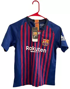 FCB Barcelona Jersey Boys or Girls / Unisex Kids Size 22 See Measurements NWT - Picture 1 of 9