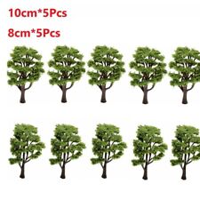 Assorted Model Tree Pack for Train Railway Model Scenery Diorama Layout 10pcs
