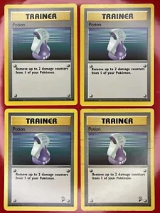4X Pokemon TCG Potion 94/102 122/130 Base Set & 2 Regular Common 1999 LP/MP/HP - Picture 1 of 2