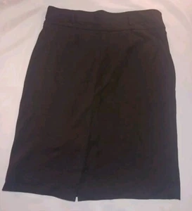 Anne Klein Black Knee Length Pencil Skirt Size Medium  - Picture 1 of 8