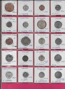 LOT OF 20 COINS FROM MIX COUNTRIES  #7 - Picture 1 of 2