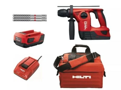 Hilti CANADA 22-V Li-Ion TE 4 Cordless Rotary Hammer KIT - Image 1 of 4