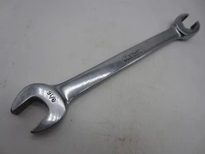 SNAP ON TOOLS  9/16" SAE OPEN END/FLARE NUT WRENCH -- 6POINT -- RXS20 - Picture 1 of 9