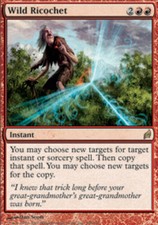 Japanese Wild Ricochet ~ Near Mint Lorwyn Foreign MTG Magic UltimateMTG Red Card