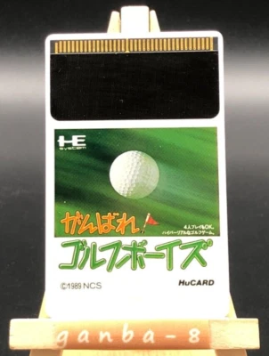 Ganbare! Golf Boys  (pc engine)(TurboGrafx-16,1989) from japan - Image 1 of 4
