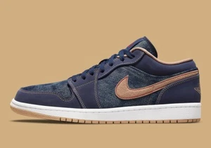 Nike Air Jordan 1 Low SE AJ1 Denim Blue DH1259-400 SIZE 12.5 (SEND EXPRESS) - Picture 1 of 7