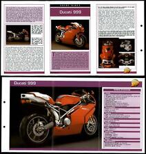 Ducati 999 - Great Bikes - Mega Bikes Hachette Fold-Out Card