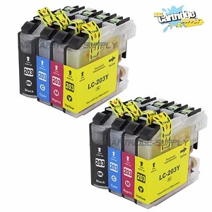 8PK LC203 XL Ink For Brother MFC-J460DW MFC-J480DW MFC-J680DW MFC-J485DW J880DW - Picture 1 of 1