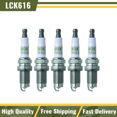 Spark Plug Fits 2006 2007-2009 VOLKSWAGEN RABBIT Front Rear Left Right 5PCS NGK - Image 1 of 4