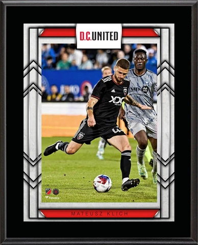 Mateusz Klich D.C. United 10.5" x 13" Sublimated Player Plaque Cover