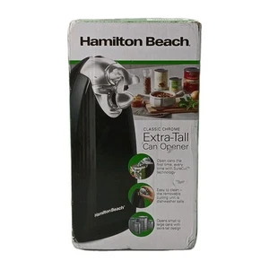 Hamilton Beach Classic Chrome Extra Tall Can Opener Easy to Clean - New in Box - Picture 1 of 4