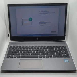 HP ZBook 15v G5 15.6" FHD i7-8750H P600 4GB 32GB DDR4 2TB SSD 2TB HDD Win 11 Pro - Picture 1 of 10