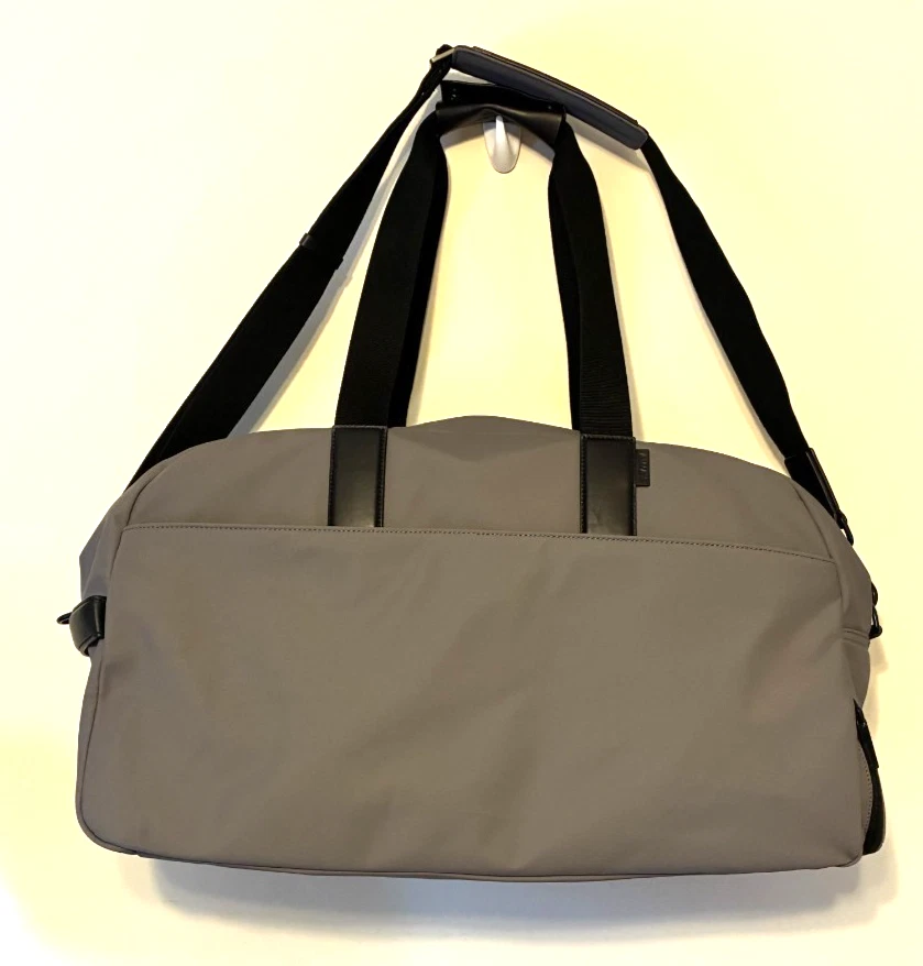 Away Weekender Duffle Bag Gray Pockets Carry On Travel Nylon Bag NEW - Image 1 of 4